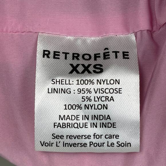 Retrofete Lexie Sequin Skirt Bubblegum Pink Mini Beaded XXS NWT Barbiecore Girly - Picture 12 of 15